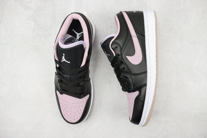 Air Jordan 1 Low Black Iced Lilac