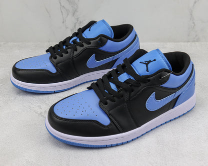 Air Jordan 1 Low Black University Blue