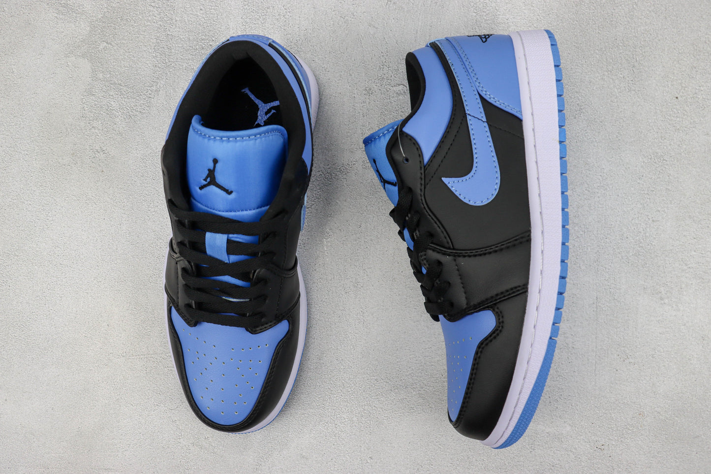Air Jordan 1 Low Black University Blue