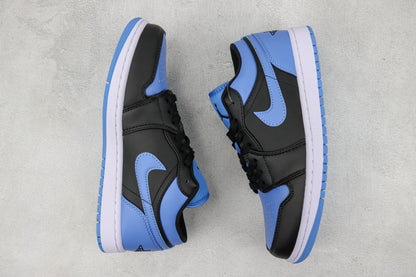 Air Jordan 1 Low Black University Blue