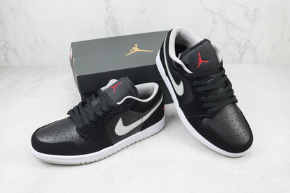 Air Jordan 1 Low Black Wolf Grey