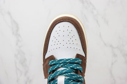 Air Jordan 1 Low Cacao Wow Geode Teal