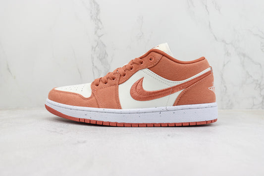 Air Jordan 1 Low Canvas Sky Orange