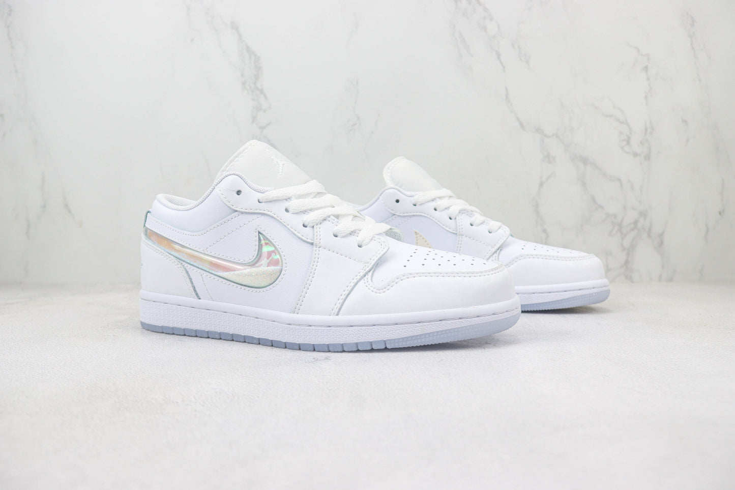 Air Jordan 1 Low Glitter Swoosh