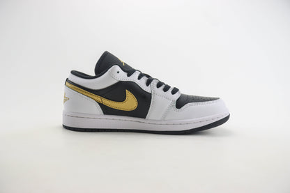 Air Jordan 1 Low Gold Swoosh