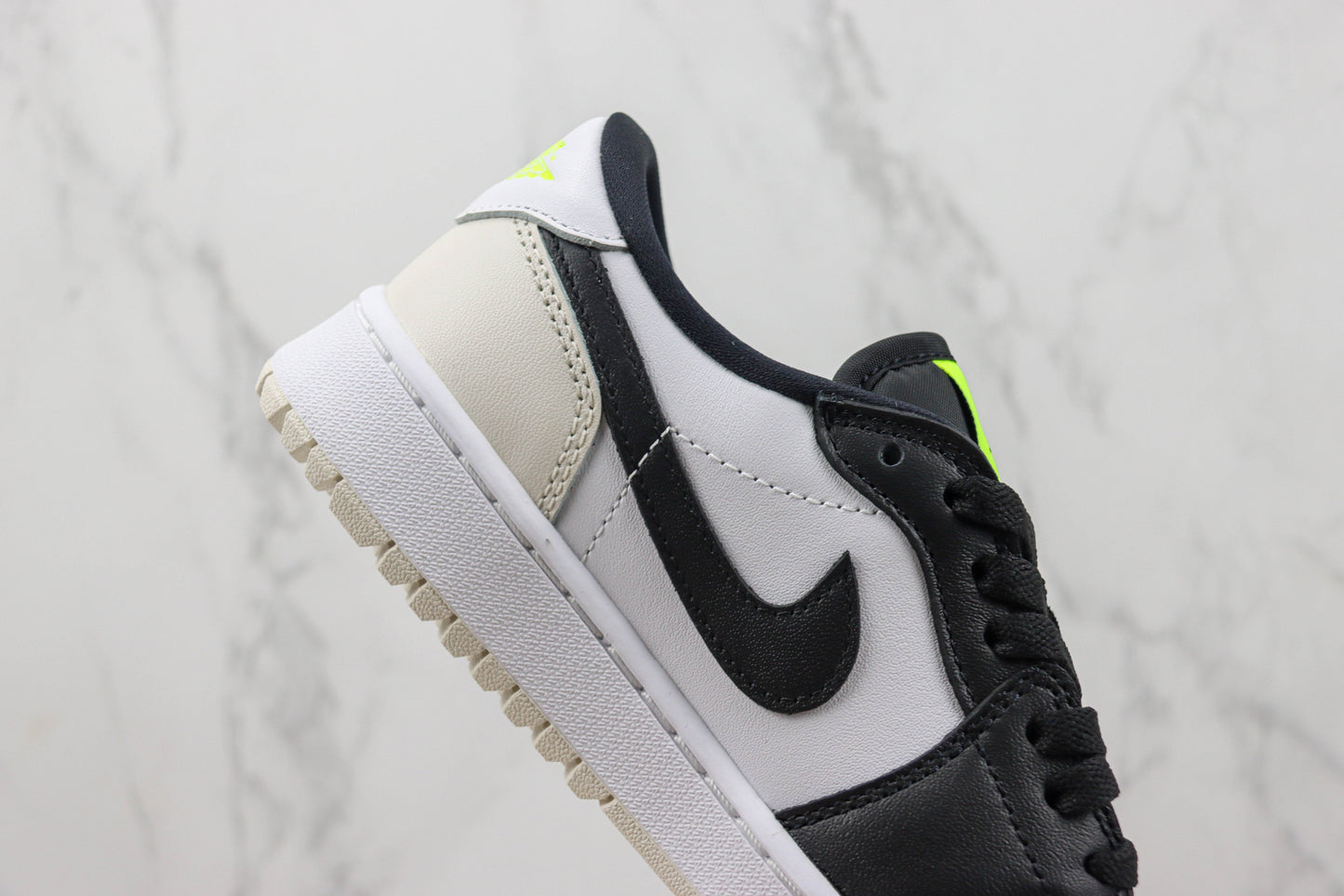 Air Jordan 1 Low Golf Black Toe Volt