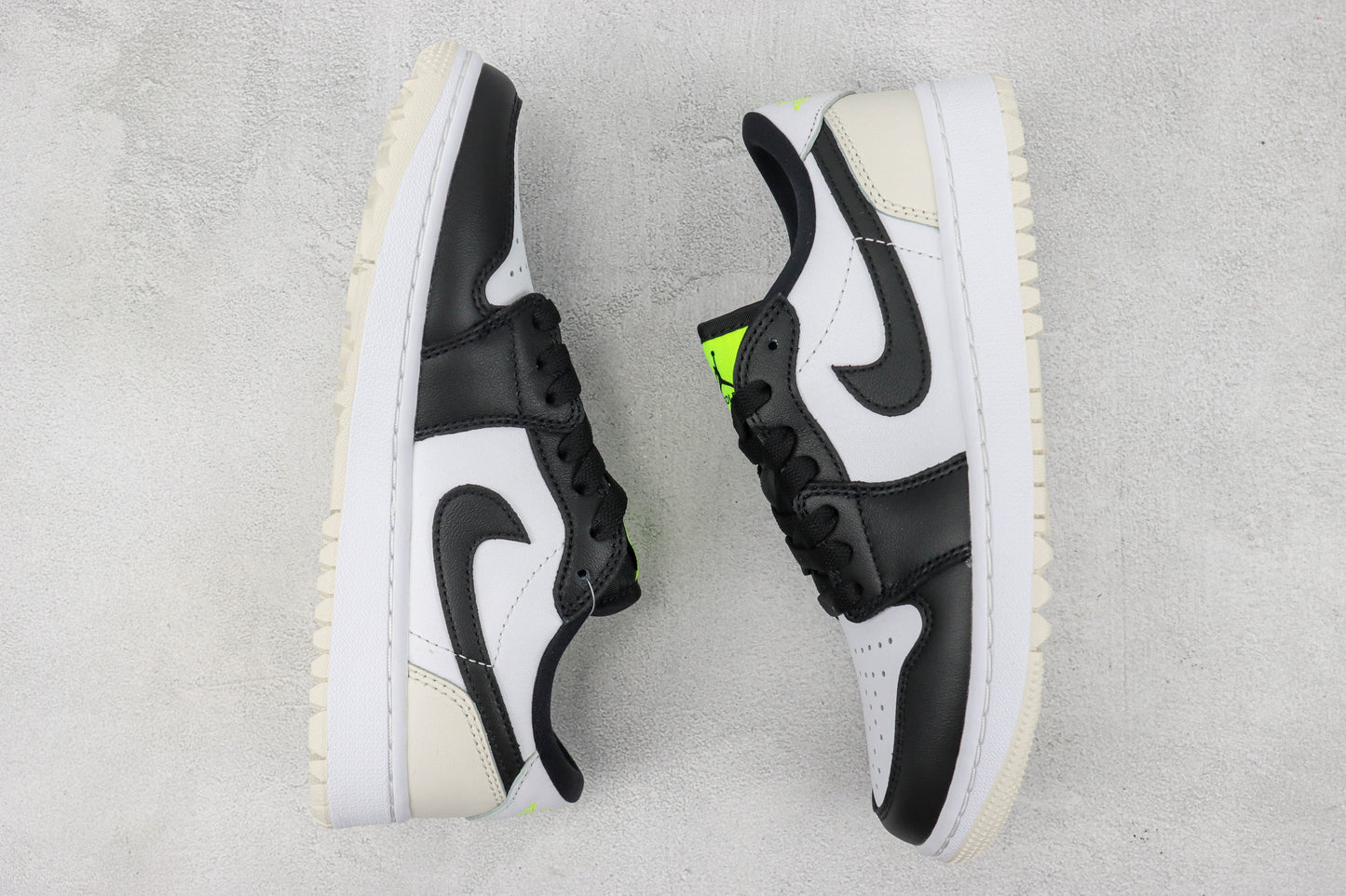 Air Jordan 1 Low Golf Black Toe Volt