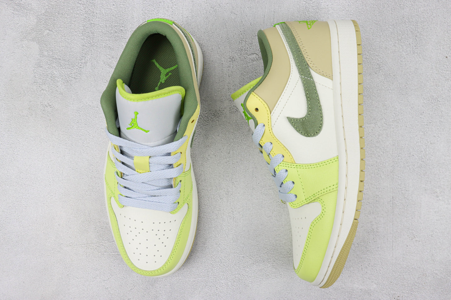 Air Jordan 1 Low Green Sail