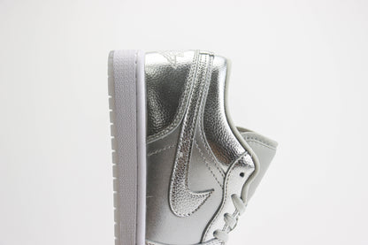 Air Jordan 1 Low Metallic Silver