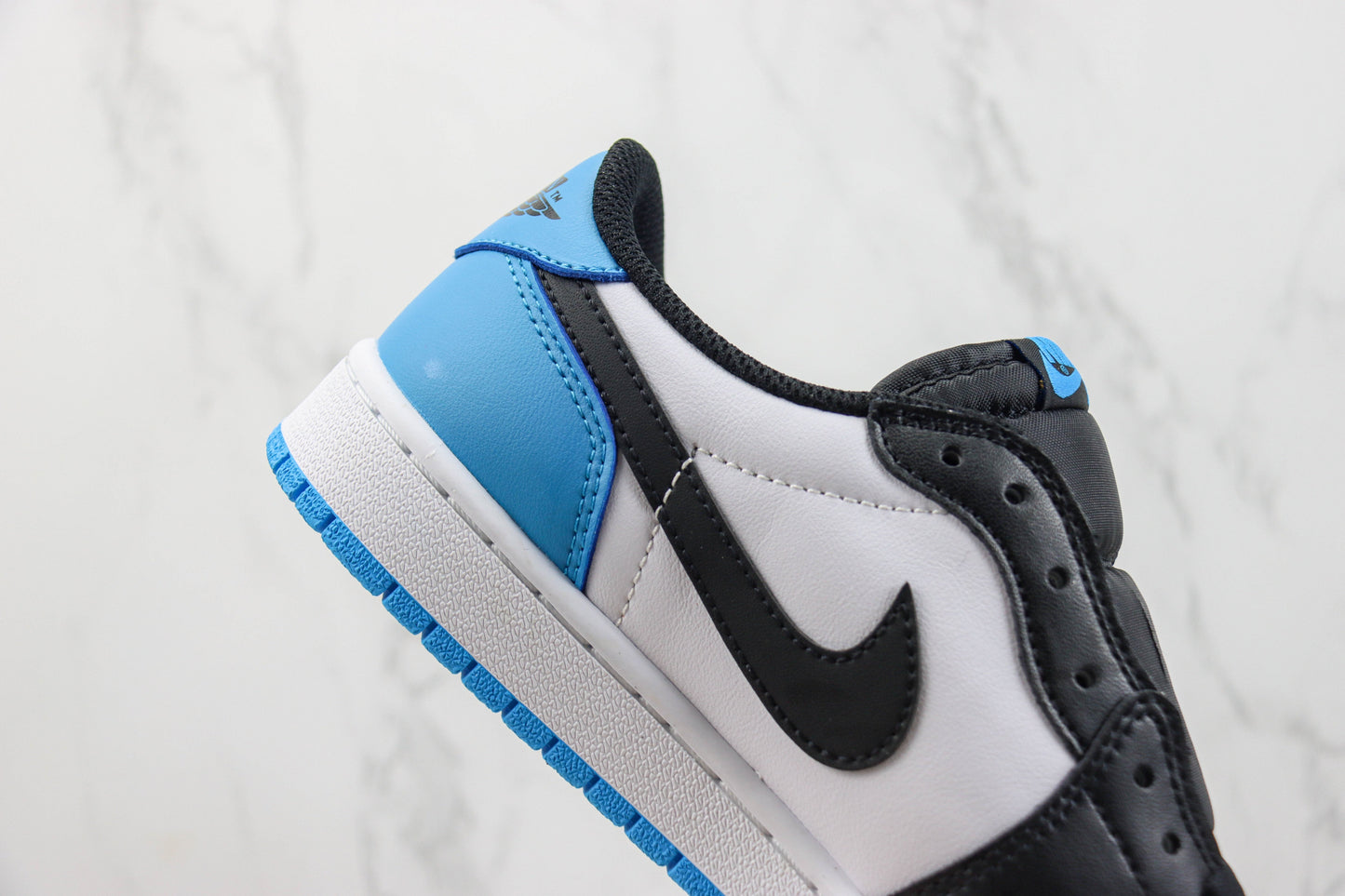 Air Jordan 1 Low Powder Blue/ Black Dark