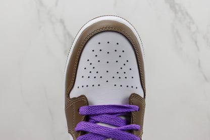 Air Jordan 1 Low Purple Mocha
