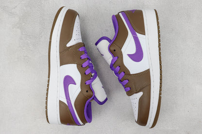 Air Jordan 1 Low Purple Mocha