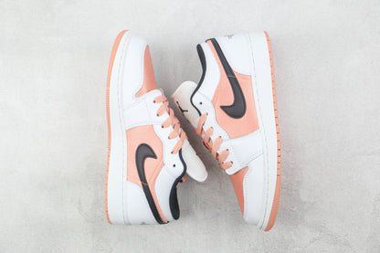 Air Jordan 1 Low White Light Madder Root