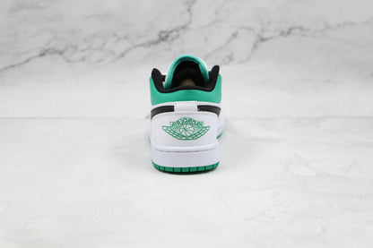 Air Jordan 1 Low White Lucky Green