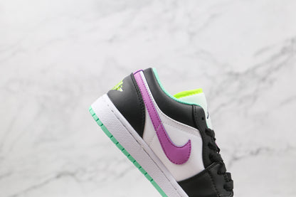 Air Jordan 1 Low White Violet Shock