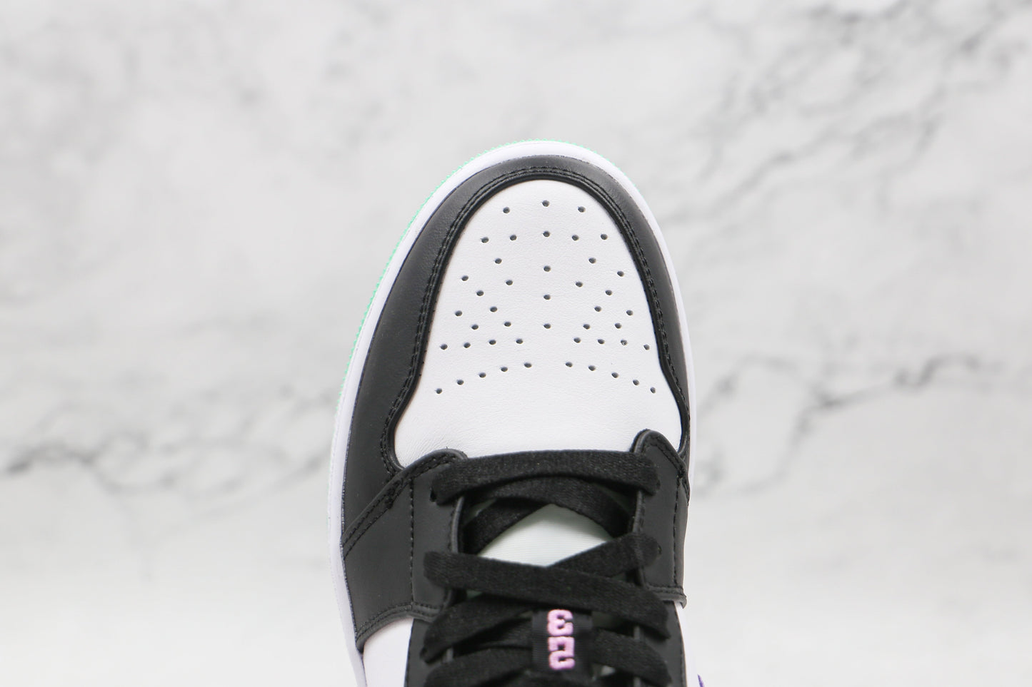 Air Jordan 1 Low White Violet Shock