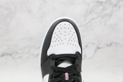 Air Jordan 1 Low White Violet Shock