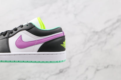 Air Jordan 1 Low White Violet Shock