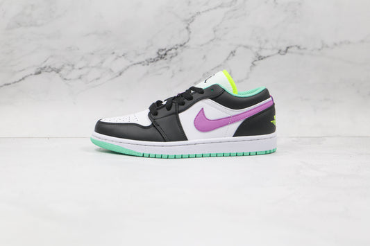Air Jordan 1 Low White Violet Shock