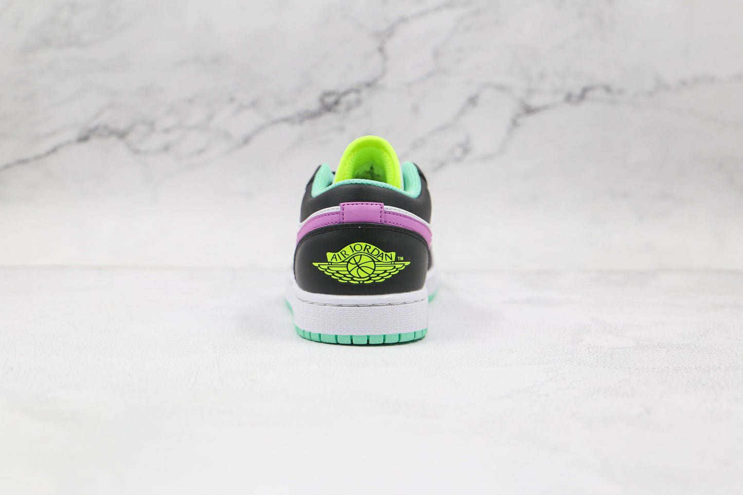 Air Jordan 1 Low White Violet Shock
