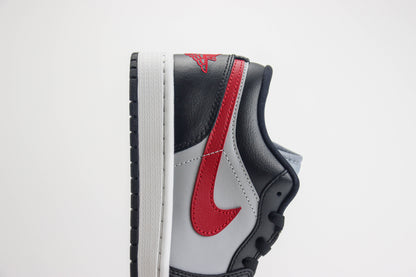 Air Jordan 1 Low Wolf Grey/Gym Red
