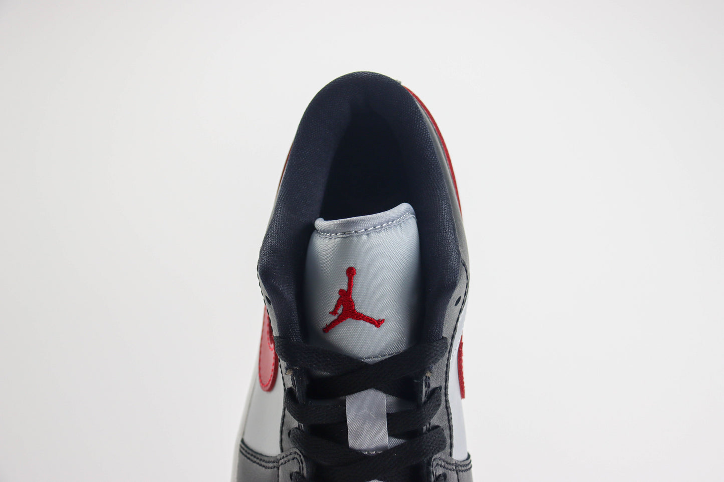 Air Jordan 1 Low Wolf Grey/Gym Red
