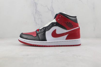 Air Jordan 1 Mid Alternate Bred Toe