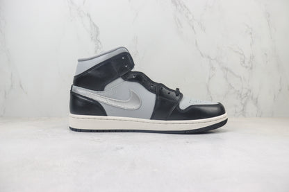 Air Jordan 1 Mid Black Chrome
