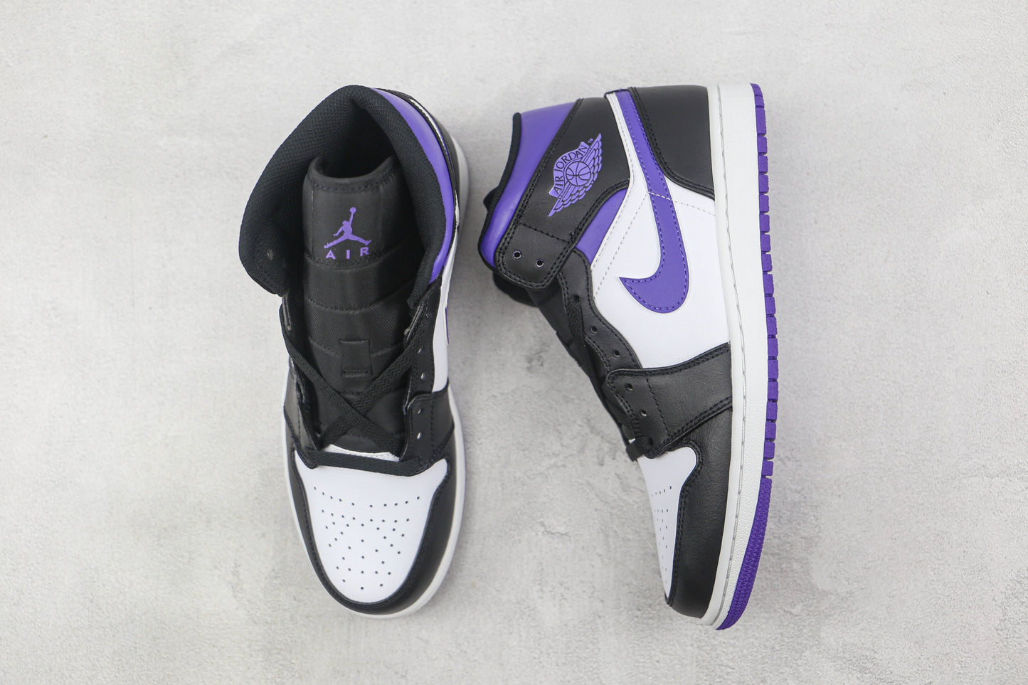 Air Jordan 1 Mid Court Purple