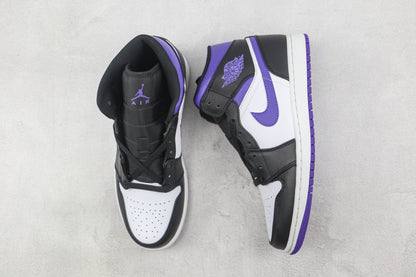 Air Jordan 1 Mid Court Purple