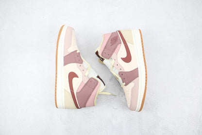 Air Jordan 1 Mid Dark Pony Smoky Mauve