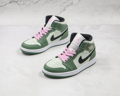 Air Jordan 1 Mid Dutch Green