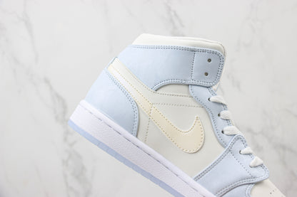 Air Jordan 1 Mid Glitter Swoosh