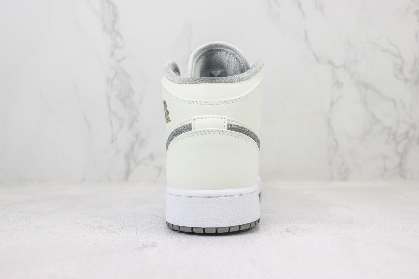 Air Jordan 1 Mid Grey Velvet Toe