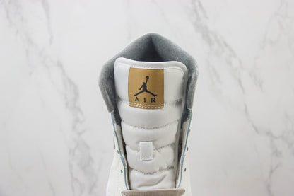 Air Jordan 1 Mid Grey Velvet Toe
