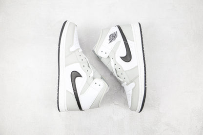 Air Jordan 1 Mid Light Smoke Grey