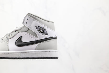 Air Jordan 1 Mid Light Smoke Grey
