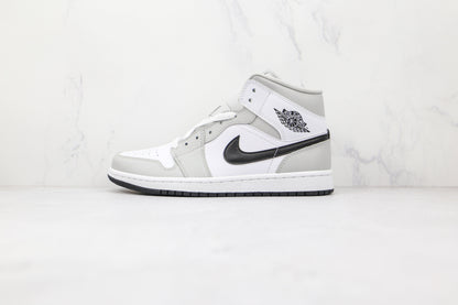 Air Jordan 1 Mid Light Smoke Grey