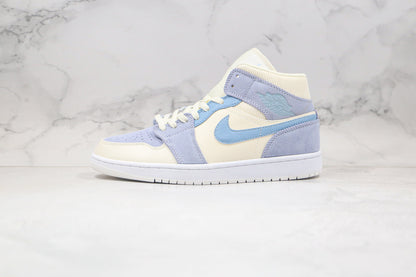 Air Jordan 1 Mid Mixed Textures Blue
