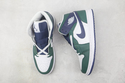 Air Jordan 1 Mid Noble Green