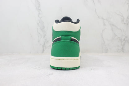 Air Jordan 1 Mid Pine Green