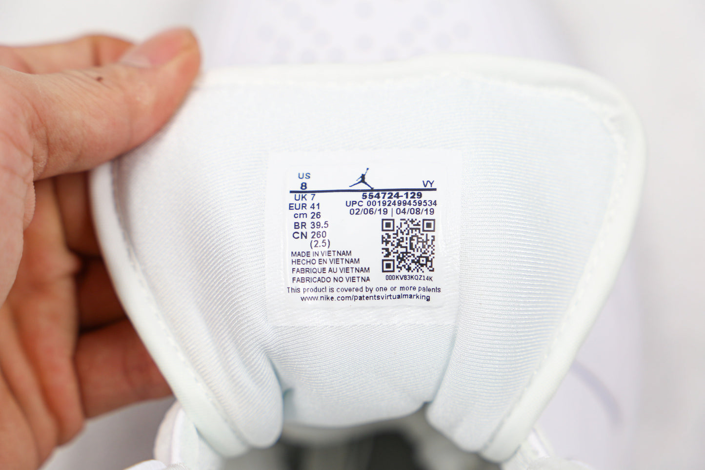 Air Jordan 1 Mid Triple White