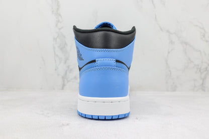 Air Jordan 1 Mid University Blue/Black