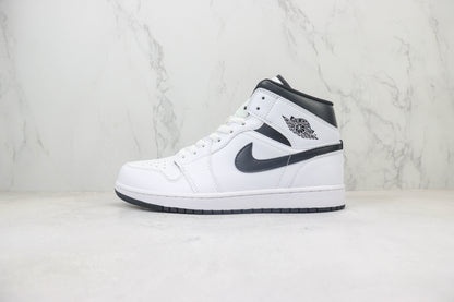 Air Jordan 1 Mid White/Black