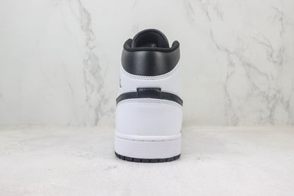 Air Jordan 1 Mid White/Black