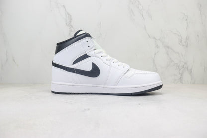 Air Jordan 1 Mid White/Black