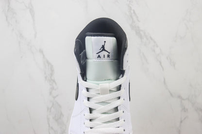 Air Jordan 1 Mid White/Black