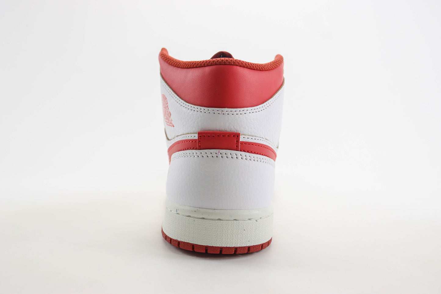 Air Jordan 1 Mid White Dune Red