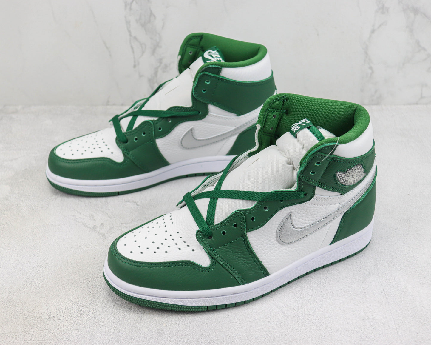 Air Jordan 1 Retro High Gorge Green/Metallic Silver