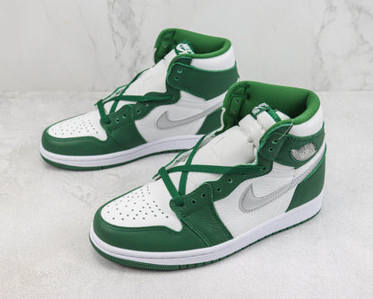 Air Jordan 1 Retro High Gorge Green/Metallic Silver